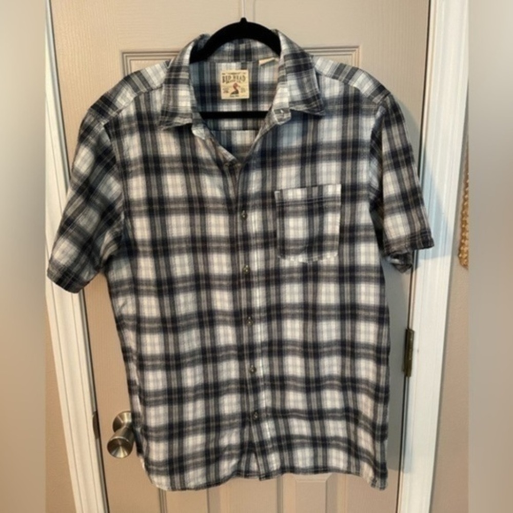 Redhead Plaid Short Sleeve Button Down Shirt